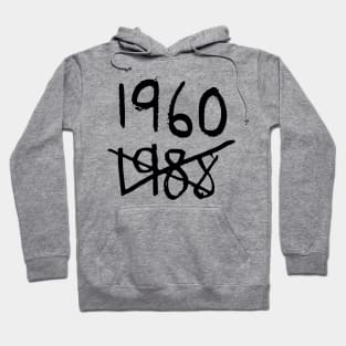 1960 - 1988 Doodle Black Hoodie